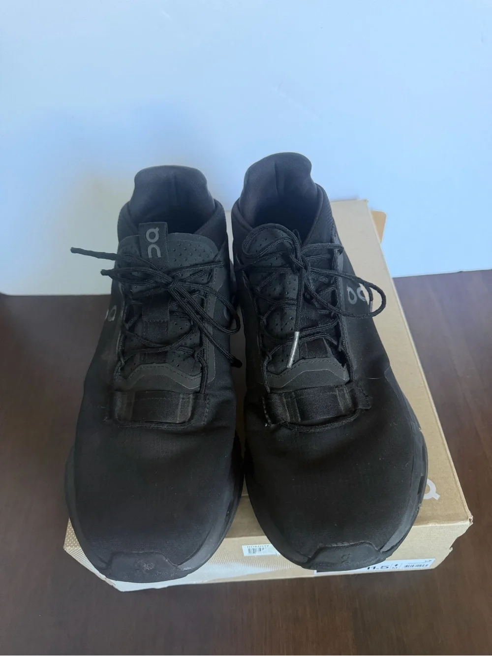 On Running Black Men's Athletic CloudTec Sneakers 11.5